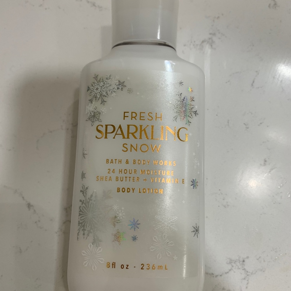 Bath and Body works “Fresh Sparkling Snow”
